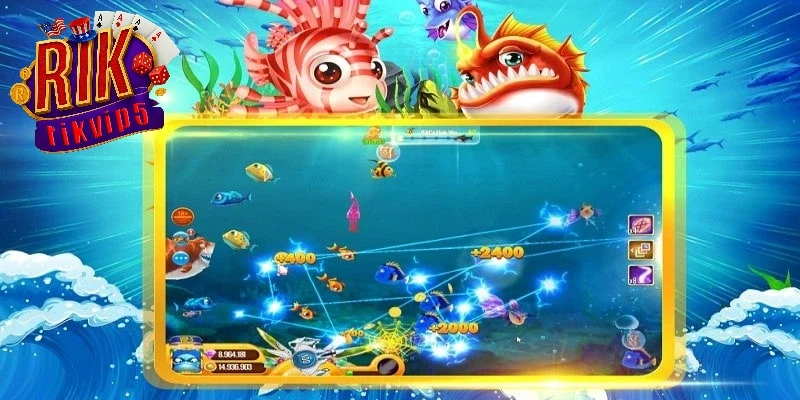 Cách chơi bắn cá Lucky Fishing Rikvip